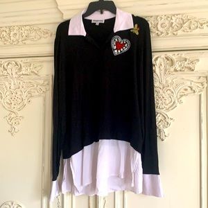 Mischa boutique top with bumble bee 🐝 ❤️